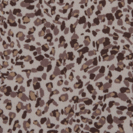Italian Beige Animal Digitally Printed Stretch Polyester