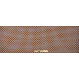 Italian Mustard and Beige Geometric Stretch Polyester