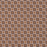 Italian Mustard and Beige Geometric Stretch Polyester