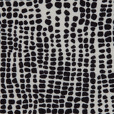 Italian Ivory Reptilian Digitally Printed Stretch Polyester