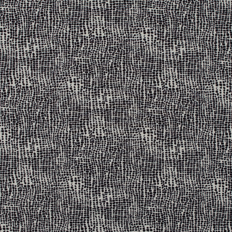 Italian Ivory Reptilian Digitally Printed Stretch Polyester