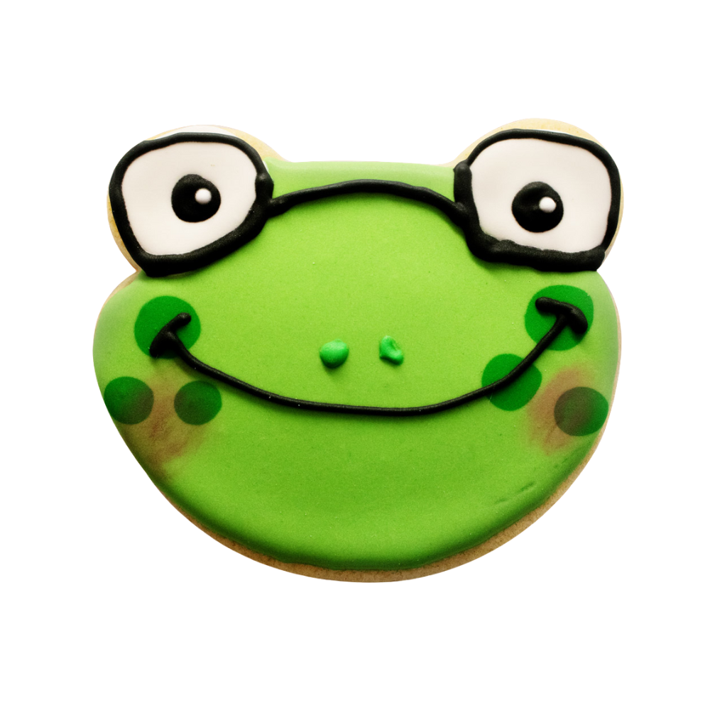 Frog Face Cookie Cutter 3.5 in B1123