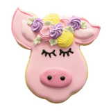 Pig Face Cookie Cutter 4.25 in B1528
