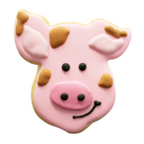 Pig Face Cookie Cutter 4.25 in B1528