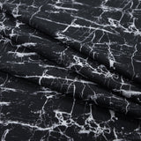 Black Marble Caye UV Protective Compression Swimwear Tricot with Aloe Vera Microcapsules
