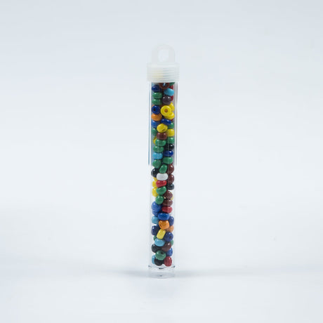 Multicolor Opaque Czech Seed Beads - Size 2