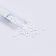 White Opaque Czech Seed Beads - Size 6