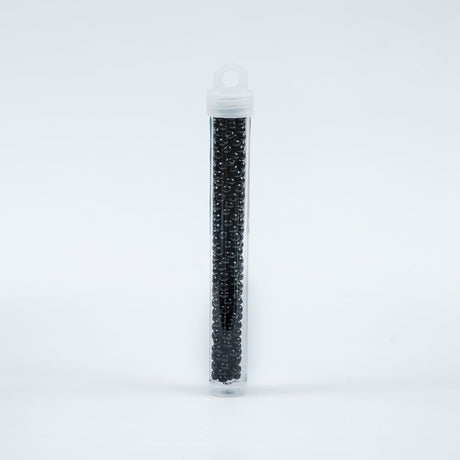 Black Opaque Czech Seed Beads - Size 6