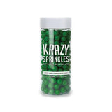 Krazy Sprinkles Green 8mm Sprinkle Beads by Bakell