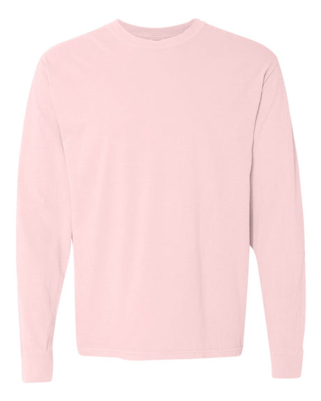 Comfort Colors® Garment-Dyed Heavyweight Crewneck Long Sleeve T-Shirt