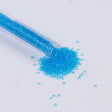 Light Aqua Clear Czech Seed Beads - Size 10