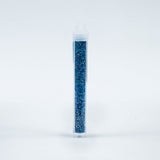 Silver Lined Aqua Mixed Czech Seed Beads - Size 10