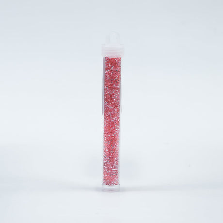 Pink Clear Czech Seed Beads - Size 10