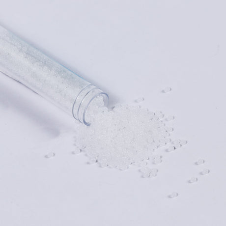 Alabaster Czech Seed Beads - Size 10