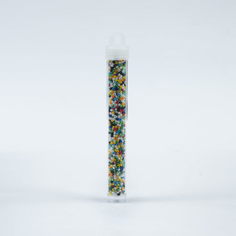 Opaque Multicolor Czech Seed Beads - Size 10