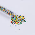 Opaque Multicolor Czech Seed Beads - Size 10
