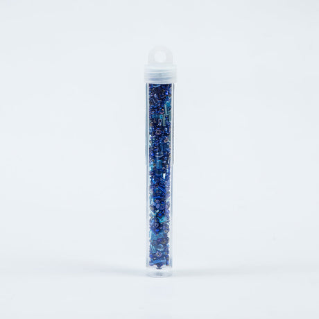 Sapphire Mixed Media Beads - Size 10
