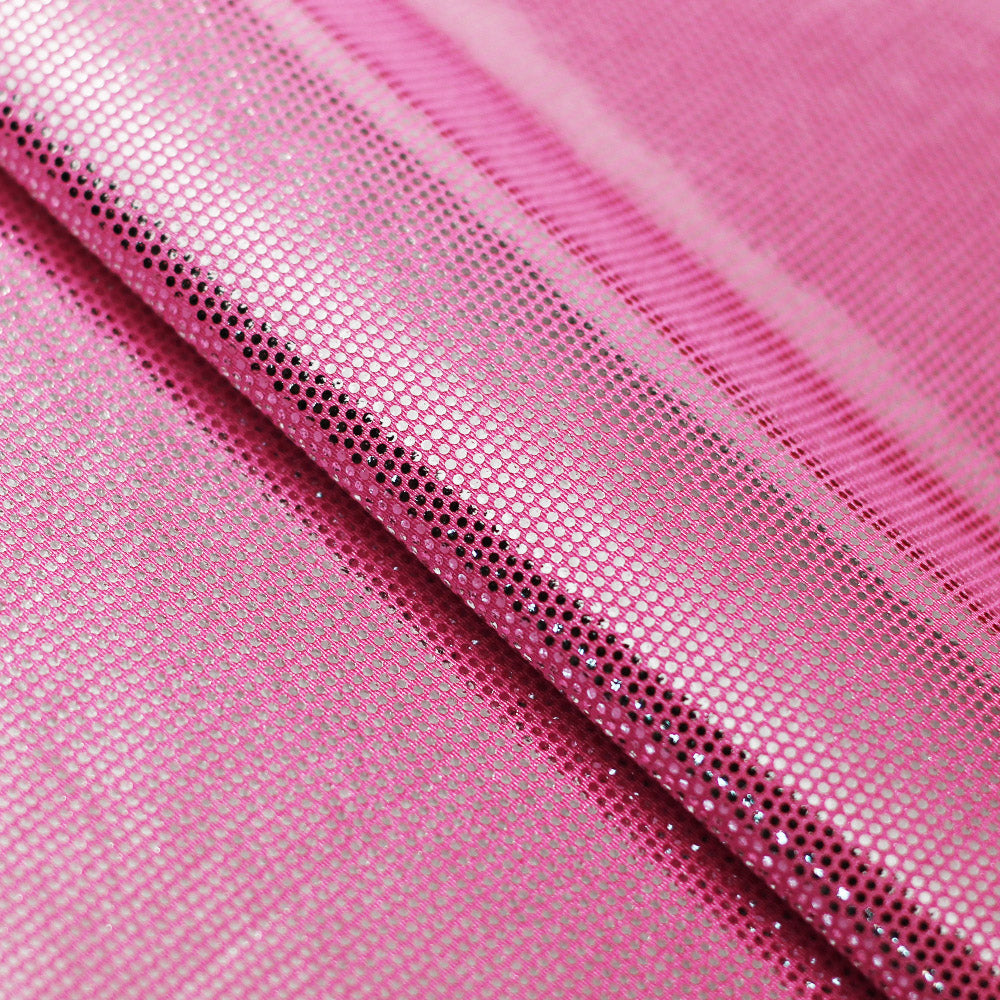 Sparkle Tone Nylon Spandex Fabric - Assorted Colors, Solid Hologram, 58/60" Width (1 Yard)