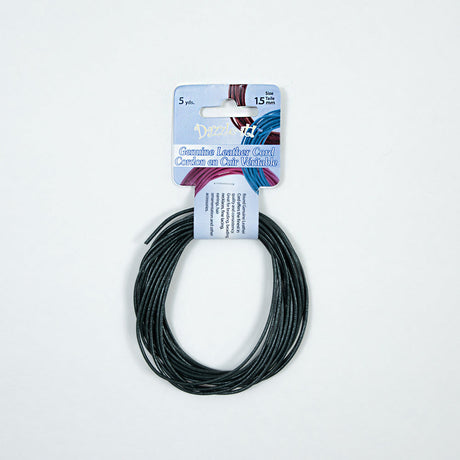 Dazzle-It Metallic Scarab Genuine Leather Cord - 1.5mm