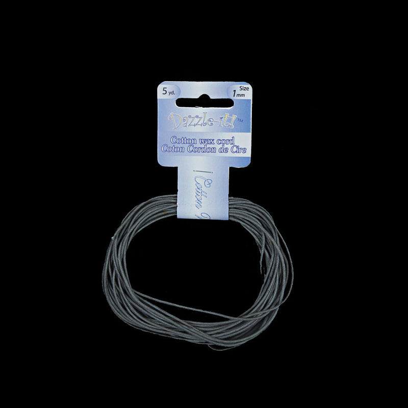 Dazzle-It Zinc Cotton Wax Cord - 1mm