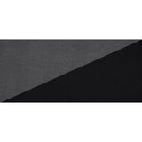 Black and Charcoal Virgin Wool Double Faced Melange