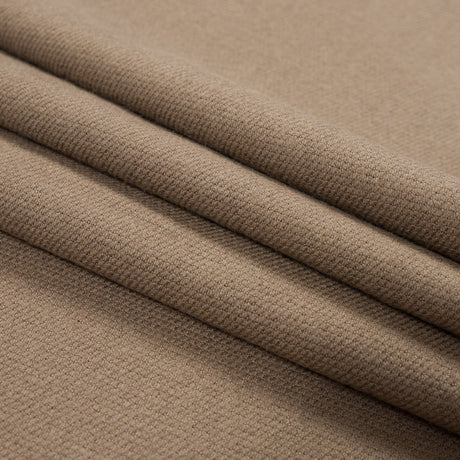 Tan Ribbed Wool Coating