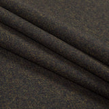 Navy Blue and Yellow Felted Wool Coating