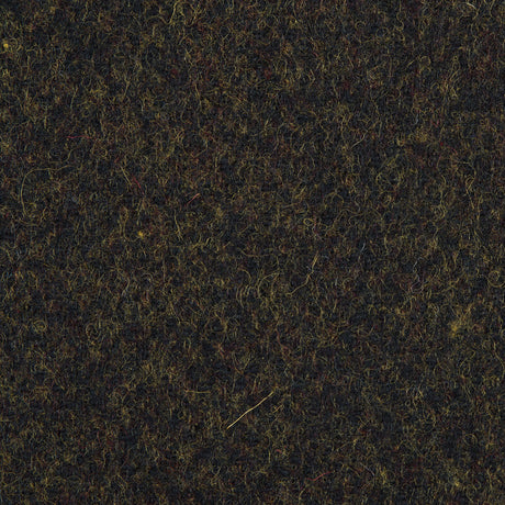 Navy Blue and Yellow Felted Wool Coating
