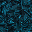 Metallic Teal All-Over Foil Knit