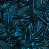 Metallic Teal All-Over Foil Knit