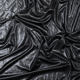 Textured All-Over Foil Knit - Metallic Silver - Lizabet Collection