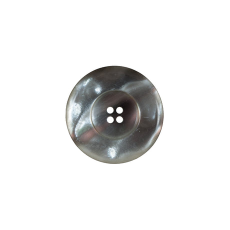 Gray Iridescent Plastic Button - 28L/18mm