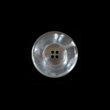 Beige Iridescent Plastic Button - 28L/18mm