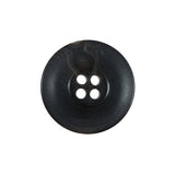 Dark Gray 4-Hole Plastic Button - 35L/22mm