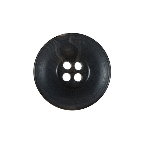 Dark Gray 4-Hole Plastic Button - 35L/22mm