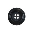 Dark Gray 4-Hole Plastic Button - 35L/22mm
