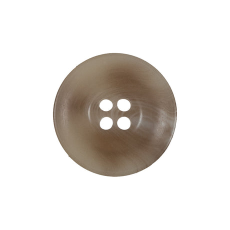 Beige 4-Hole Plastic Button - 35L/22mm