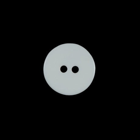 Ivory Plastic 2-Hole Button - 24L/15mm