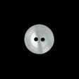 Ivory Plastic 2-Hole Button - 24L/15mm