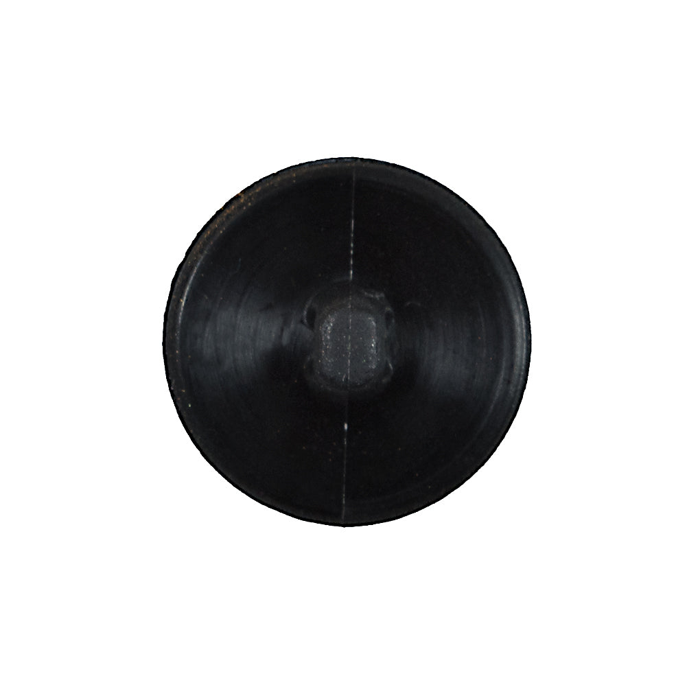 Italian Black and Gold Etched Ombre Button - 36L/23mm