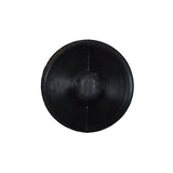 Italian Black and Gold Etched Ombre Button - 36L/23mm
