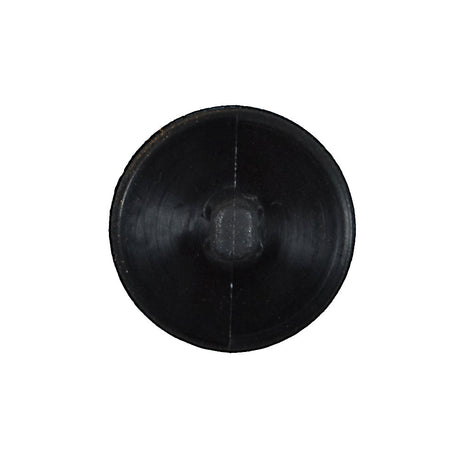 Italian Black and Gold Etched Ombre Button - 36L/23mm