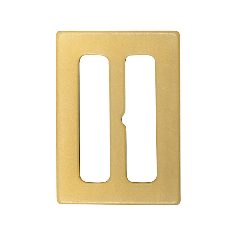 White Asparagus and Beige Ombre Plastic Slider - 1.5" x 2.1875"