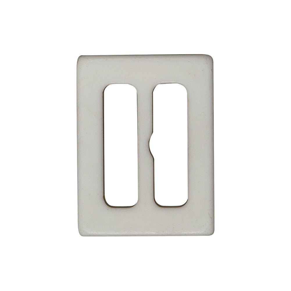 Icicle and Cantaloupe Iridescent Plastic Slider - 1.125" x 1.4375"