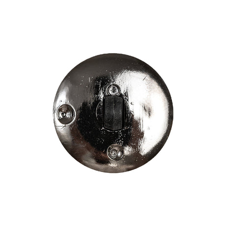 Slipstream and Gunmetal 2-Piece Faceted Shank Back Button - 36L/23mm