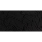 Black Stretch Polyester Woven