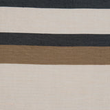 Spiced Latte Barcode Striped Rayon Shantung