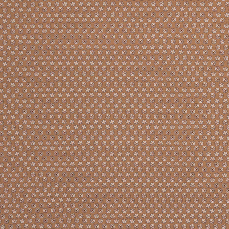 Italian Mustard Floral Digitally Printed Stretch Polyester
