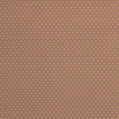 Italian Mustard Floral Digitally Printed Stretch Polyester