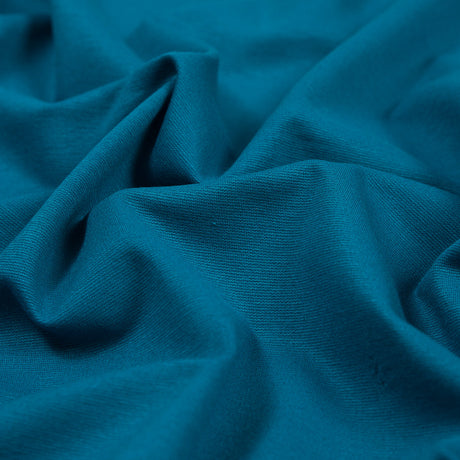 Oceanic Blue Stretch Double Knit